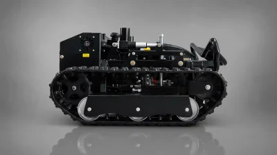 TENK T-BABY robotska kosilica – bočni profil