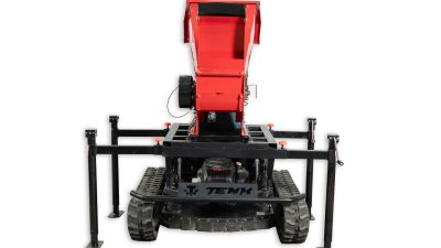 T-Drobilica stražnji pogled, modularni dodatak MAXI serije