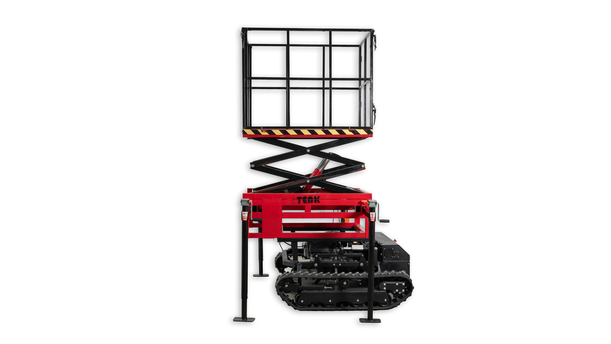 tenk-t-lift-prednji-pogled-podignut